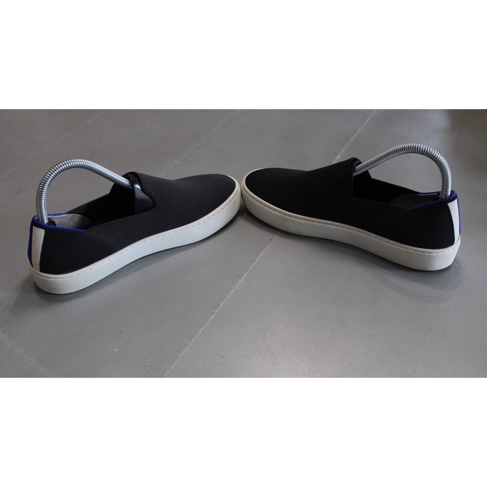 Rothy’s The Original Slip On Sneakers Womens 7.5 Black Knit Casual Comfort - Picture 5 of 10